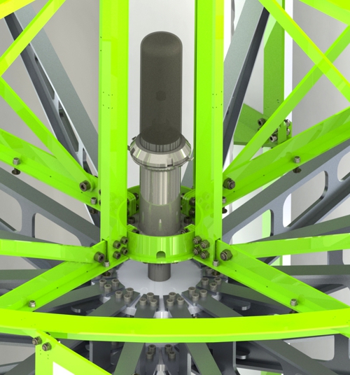 Assembly and istallation the wind turbine