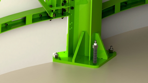 Assembly and istallation the wind turbine
