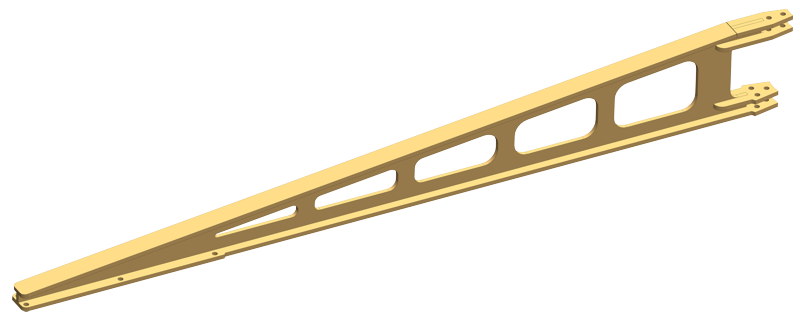 Wind turbine Iasos, parts
