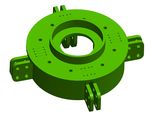Wind turbine Iasos, parts