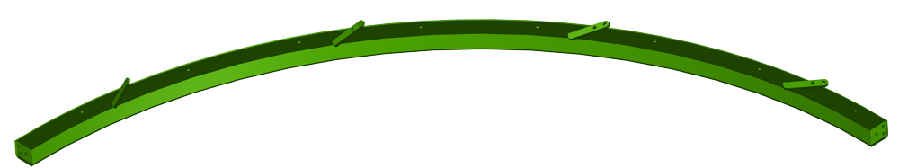 Wind turbine Iasos, parts