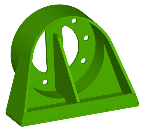 Wind turbine Iasos, parts