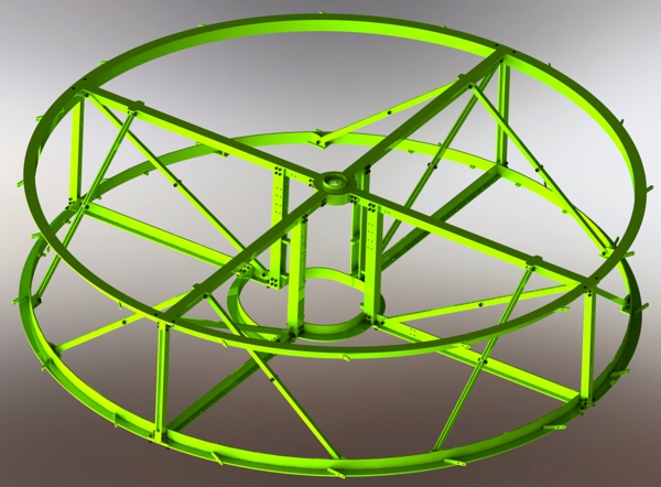 Assembly and istallation the wind turbine