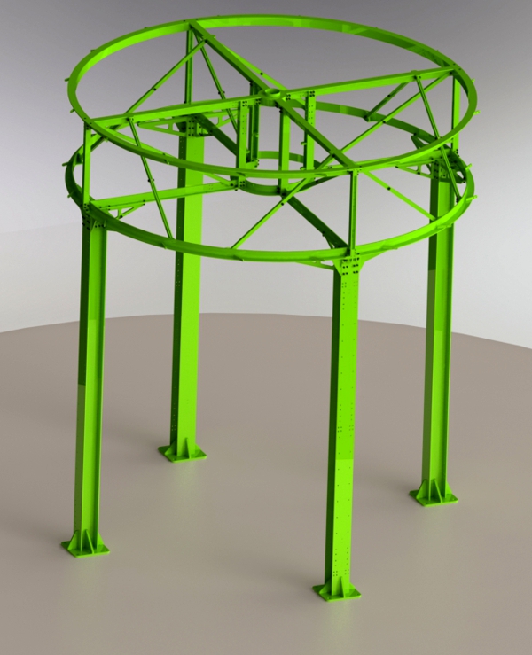 Assembly and istallation the wind turbine