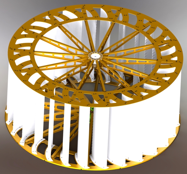 Assembly and istallation the wind turbine