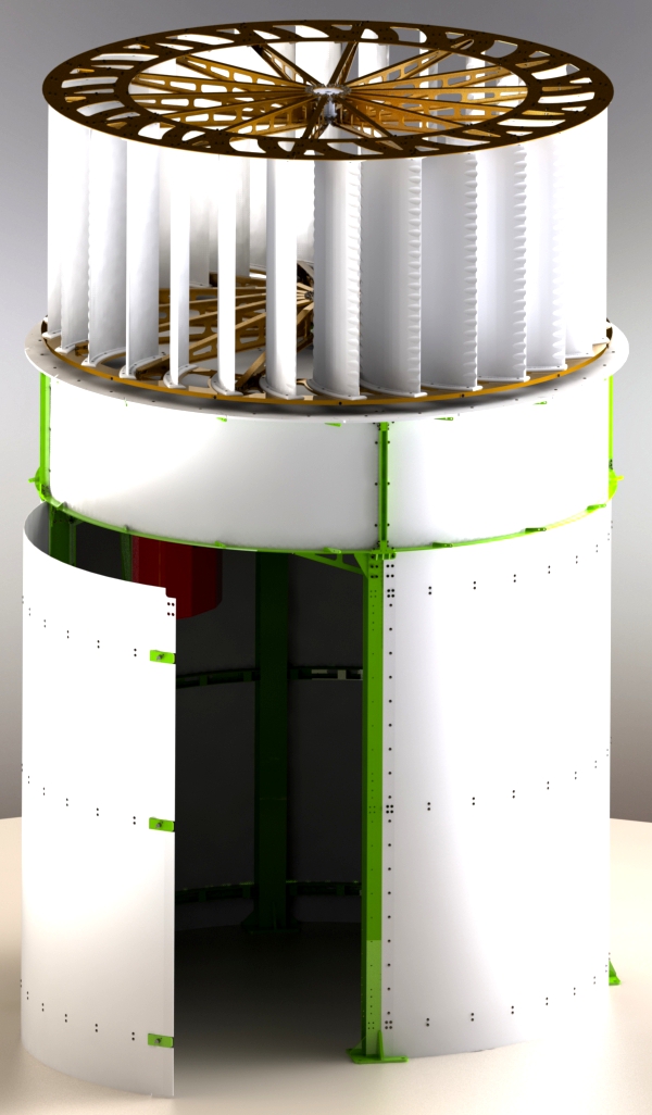 Assembly and istallation the wind turbine