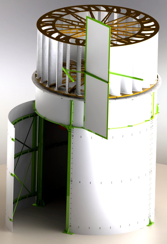 Assembly and istallation the wind turbine