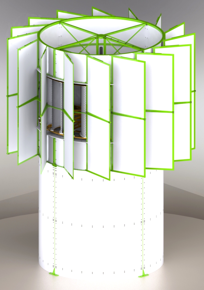 Assembly and istallation the wind turbine