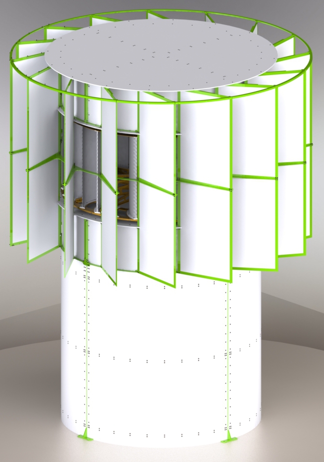 Assembly and istallation the wind turbine