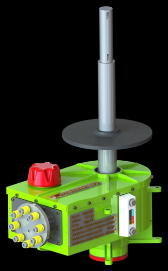 Wind turbine Iasos, parts, gear box