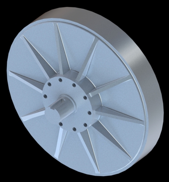 Wind turbine Iasos, parts, coreless generator