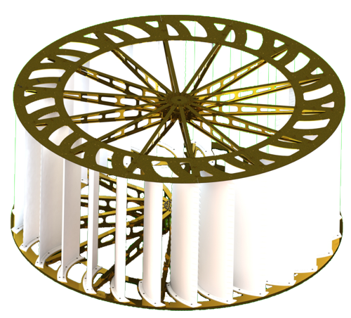 Assembly and istallation the wind turbine