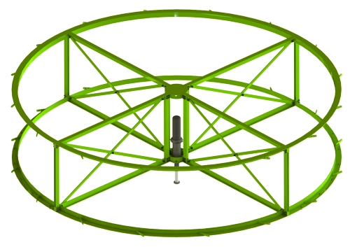 Assembly and istallation the wind turbine