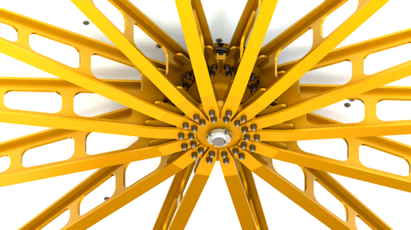 Assembly and istallation the wind turbine