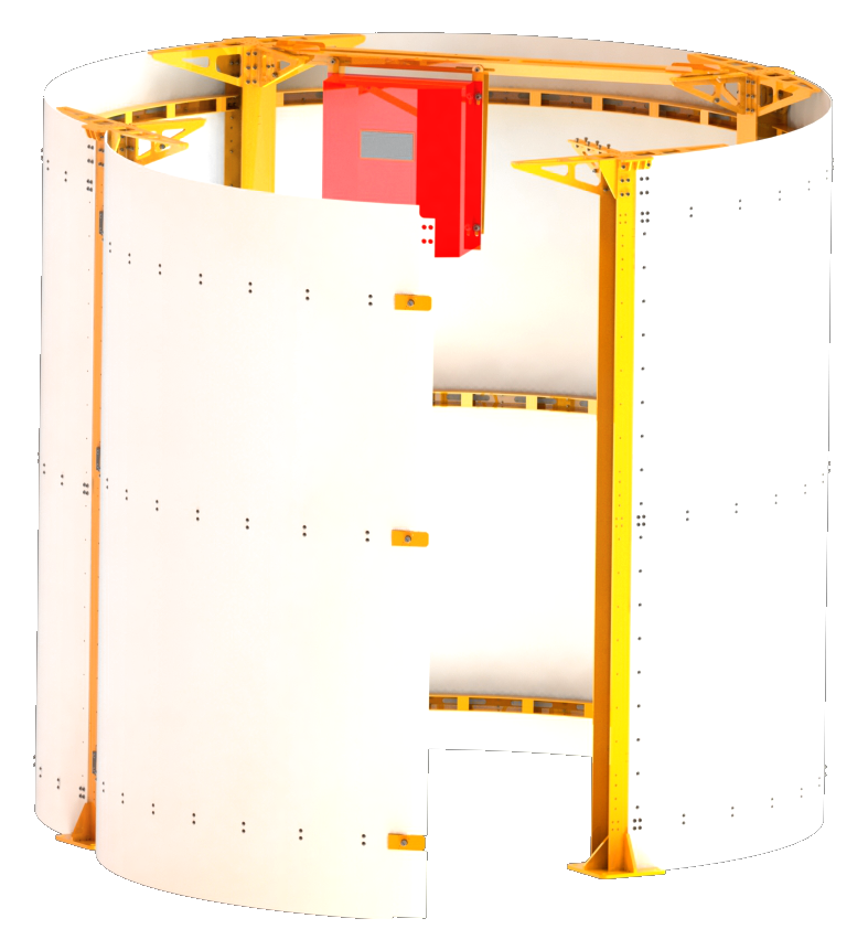 Assembly and istallation the wind turbine