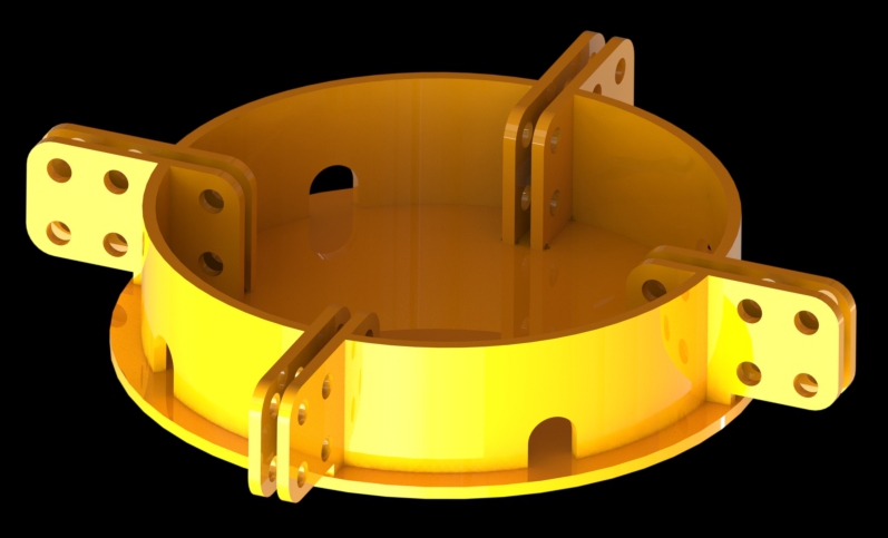 Wind turbine Iasos, parts