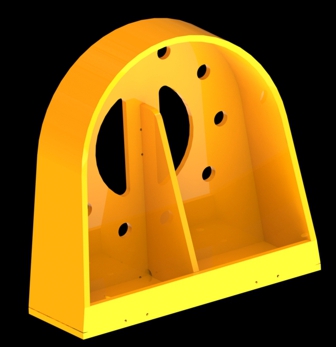Wind turbine Iasos, parts