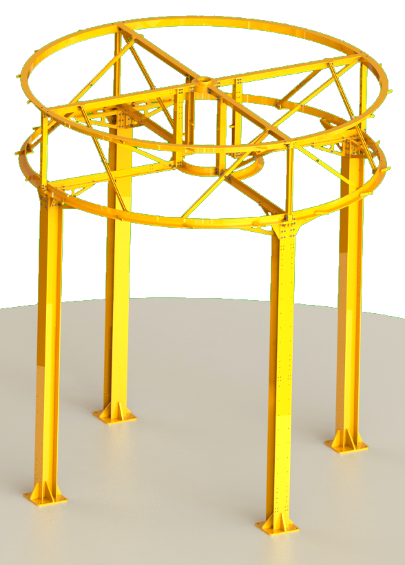 Assembly and istallation the wind turbine