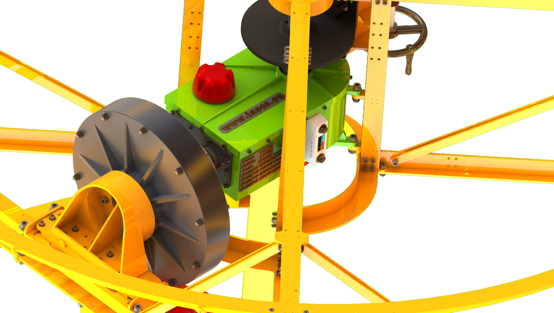 Assembly and istallation the wind turbine