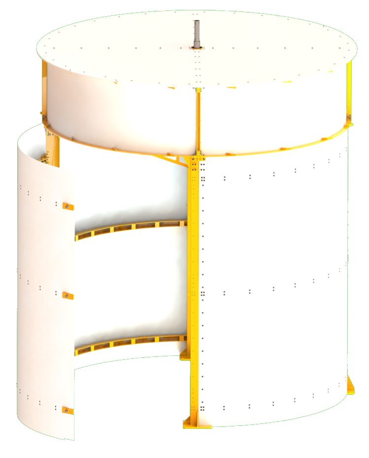Assembly and istallation the wind turbine