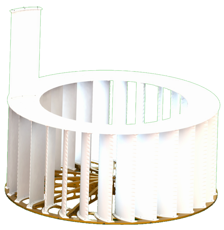 Assembly and istallation the wind turbine