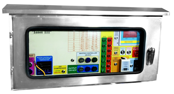AUTOMATIC MASTER CONTROLLER FOR WIND TURBINE, WIND GENERATOR VERTICAL AXIS, wind turbine, wind generator, wind mill, small wind turbine, Household wind turbine, Wind turbine for houses, Wind turbine for hotels, Wind turbine for small factories, Wind power, Green energy, Energy from the wind,
Wind turbine with little wind, Wind turbine with some wind, Vertical axis wind turbines, Vertical axis wind turbine, Coreless generators, Special generators for use in wind turbines, Special generators for hydroelectric use
