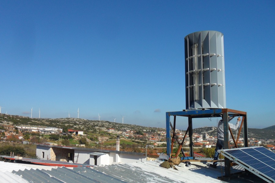 WIND GENERATOR ATHENS GREECE, IASOS WIND GENERATORS ESTABLISHED AROUND THE WORLD,  ALREADY INSTALLED AND OPERATING WIND GENERATOR VERTICAL AXIS