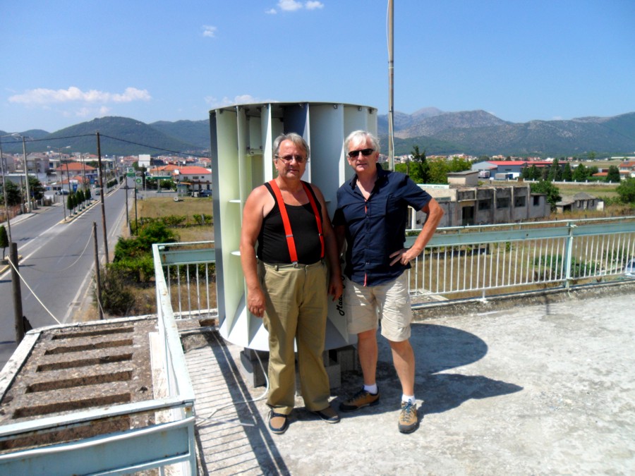 WIND GENERATOR TRIPOLIS GREECE, IASOS WIND GENERATORS ESTABLISHED AROUND THE WORLD,  ALREADY INSTALLED AND OPERATING WIND GENERATOR VERTICAL AXIS