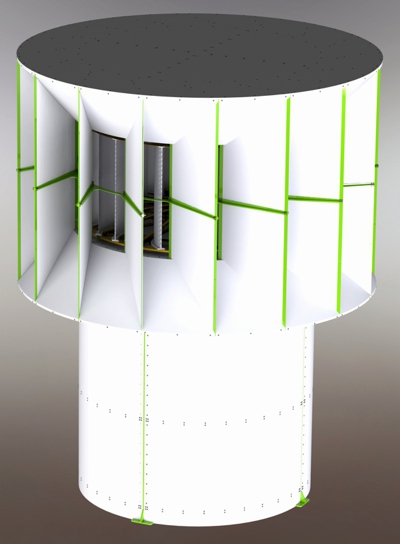 Wind turbine, wind generator, wind mill, Wind power, Green energy, Wind turbine with some wind, Vertical axis wind turbines