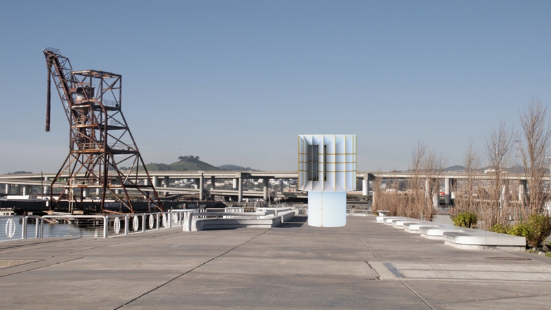 Wind turbine, wind generator, wind mill, Wind power, Green energy, Wind turbine with some wind, Vertical axis wind turbines