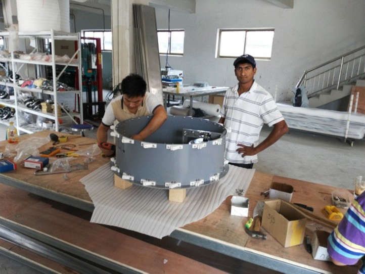 IASOS S.A. WIND GENERATORS VERTICAL AXIS LOCATION OF THE COMPANY IN PINGXIANG CHINA