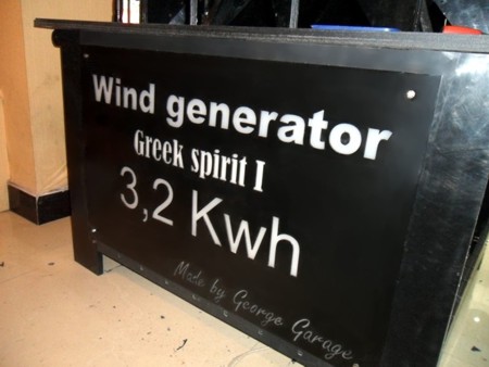 IASOS S.A. WIND GENERATOR GREEK SPIRIT, HERCULES, THALES